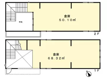 千葉県千葉市稲毛区穴川の倉庫